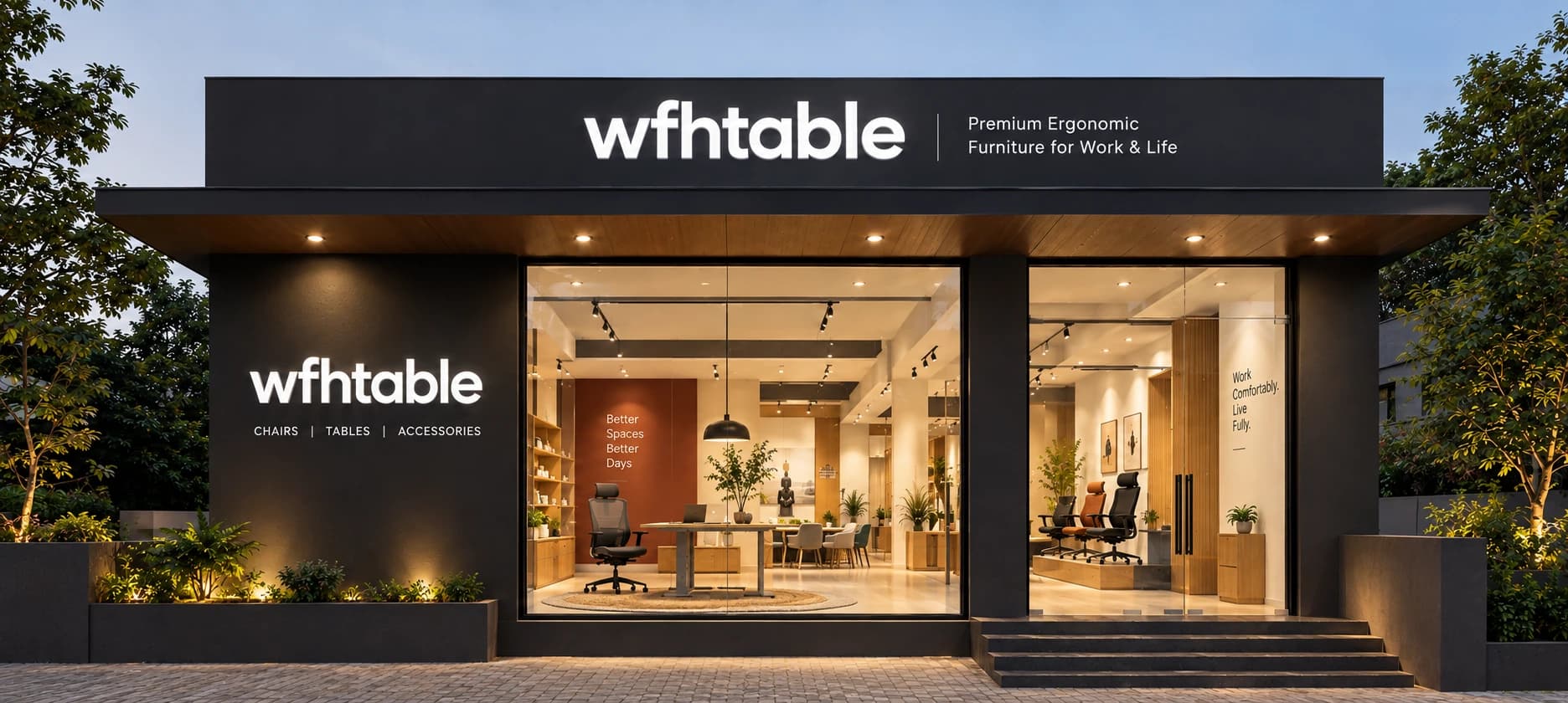 WFHTable Experience Store — Bengaluru