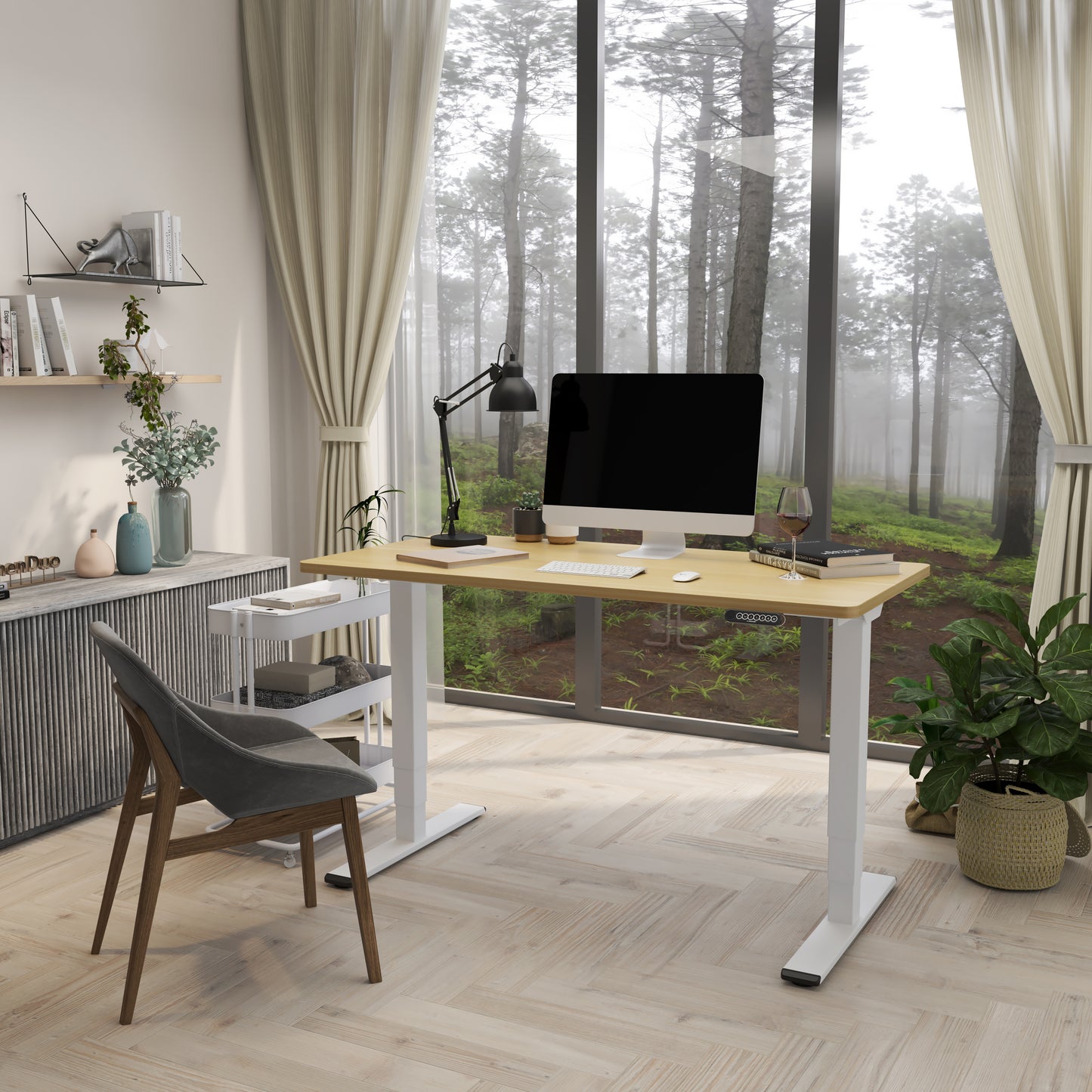 Adjustable LIFT DESK Frame - WFH3C